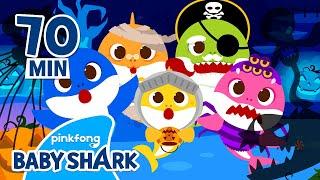 Halloween Monsters, Go Away! | +Compilation | Halloween Songs | Baby Shark Official