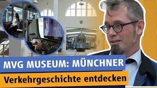 Historische Fahrzeuge, U-Bahn-Simulator und vieles mehr: Das erwartet euch im MVG Museum