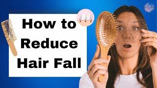 Struggling with Hair Fall? Try These Proven Tips to Reduce Hair Loss Naturally! #hairfall #haircare