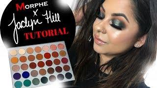 JACLYN HILL MORPHE PALETTE MAKEUP TUTORIAL | Green Smokey Eyes