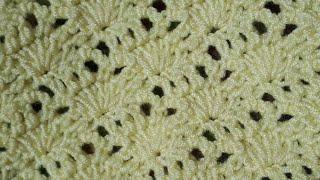 How to crochet the Lacy Shell Stitch