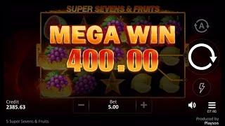 Super Sevens & Fruits  Mega WIN