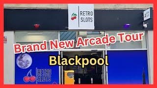 RETRO SLOTS Blackpool - Classic Fruit Machine Amusements Arcade NEW Tour