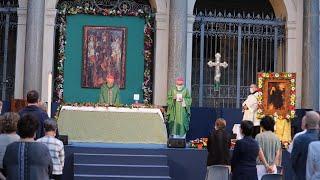 September 1, Feast of St. Egidio - Liturgy from the Piazza of Santa Maria in Trastevere