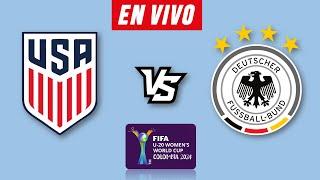 ESTADOS UNIDOS VS ALEMANIA EN VIVO  COPA MUNDIAL SUB 20 FEMENINO 2024 ▶️ HORARIO Y DONDE VER