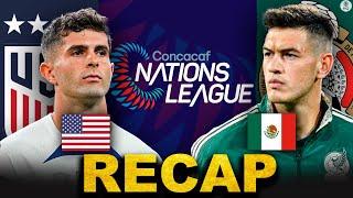 CONCACAF NATIONS LEAGUE: USA Defeats Mexico To Advance To Final [FULL GAME RECAP] I CBS Sports