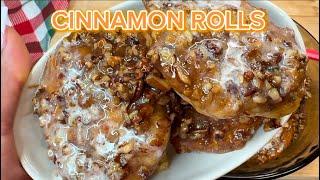 HOW TO MAKE PECAN CINNAMON ROLLS