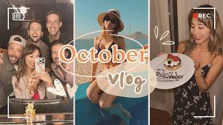 OCTOBER VLOG: Try Guys eat the menu tour, birthday trip, halloween 