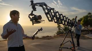 I got a Technocrane on a Budget | Telescoping Camera Crane