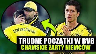 Niemcy wyśmiewali i nazywali Lewandowskiego głupkiem.. TRUDNE POCZĄTKI W BVB I DROGA NA SZCZYT..