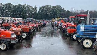 Farm Tractors For Export in Japan | Agriculture and Farming Industry Japan | Kubota Yanmar Iseki