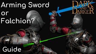 Which is Better: Arming Sword or Falchion? | Dark and Darker