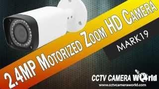 Outdoor 2.4MP HDCVI Bullet Camera with Motorized Zoom Lens