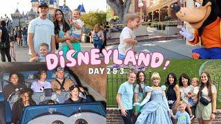 DISNEYLAND + California Adventure! Day 2 & 3 of our family trip to Disney!!