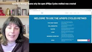 Why APIOps Cycles method was created? - Marjukka Niinioja