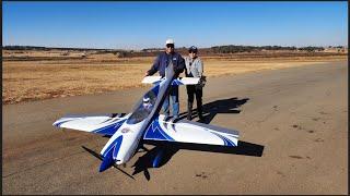 Joshua Twomey, SA LSA National Champion at the Barnstormers Airshow 2024, near Johannesburg (4K)