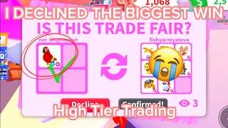 ⭐️Trading Until I have NO HIGH TIERS!⭐️ Adopt me Trading Challenge! I traded my Parrot! 2025!