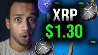 XRP HAS HIT $1.30, WHAT'S HAPPENING NEXT?!