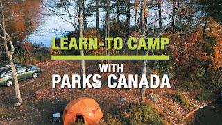 Learn-to Camp with Parks Canada