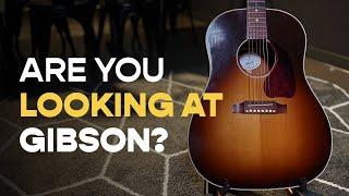 Why I Chose Gibson | Gibson J-45 Standard Acoustic Guitar Demo and Review