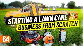 21 Year Old Starts a Lawn Care Business from Scratch | EP. 1