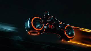 Tron Legacy Lightbike Scene [4K]