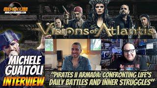  Visions of Atlantis' Michele Guaitoli on 'Pirates II Armada': Album Insights, & More | Rockum TV 