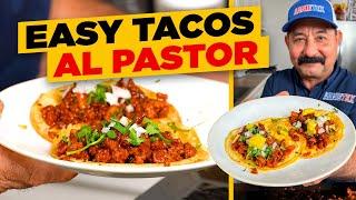 How to Make the FASTEST Tacos al Pastor (Ground Pork Method & Adobo Recipe)