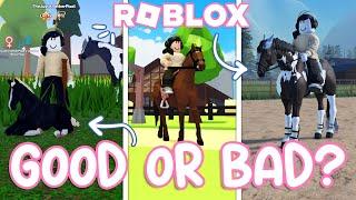 Trying The Most Popular Horse Games on Roblox 