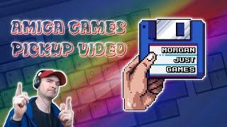 Amiga Games Pickup Video - Morgan Just Games - Contains Commentary