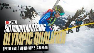  LIVE Ski Mountaineering | Olympic Qualifier | Sprint Race | World Cup 2 | Shahdag