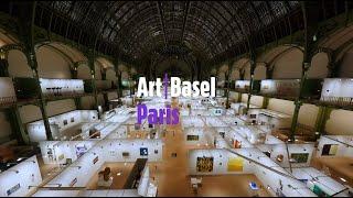 A night flight through Art Basel Paris at the Grand Palais