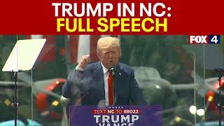 Donald Trump NC Rally: FULL SPEECH