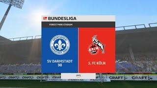 EAFC25 - 2. Bundesliga Vorschau - SV Darmstadt 98 vs. 1. FC Köln - #SVDKOE