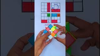 Rubik's cube 3x3 magic trick solve...#shorts #cube #rubiks #youtube @mrratancuber