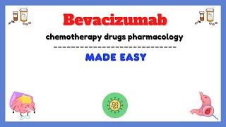 bevacizumab (avastin) pharmacology, 400mg/100mg injection, pharmacology made easy