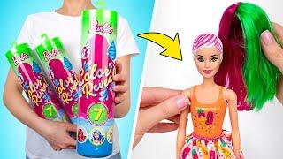 Otwieramy Barbie Color Reveal | Lalki zmieniające w wodzie kolor włosów i makijażu ‍️ ️