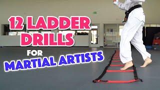 12 Agility Ladder Drills for Martial Artists