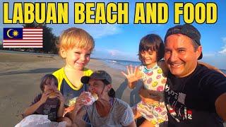 Exploring Food And Beach In Labuan  Malaysia On Borneo By Swiss Family