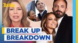 Relationship expert on Jennfier Lopez and Ben Affleck’s divorce | Today Show Australia