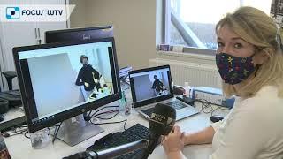 Home nursing personnel Wit-Gele Kruis use Iristick smart glasses for remote assistance (IN DUTCH)