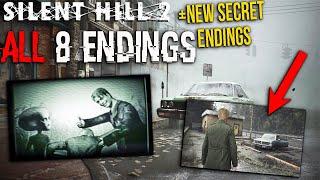 All SECRET ENDINGS- Silent Hill 2: UFO, DOG, RITUAL RESURRECTION OF MARY! Secret ENDING