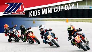 Kids Motorcycle Racing! Full Day 1: Mission Mini Cup by Motul National Final | MotoAmerica Minibikes