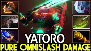 YATORO [Juggernaut] Pure Omnislash Damage Crazy 34 Kills Dota 2