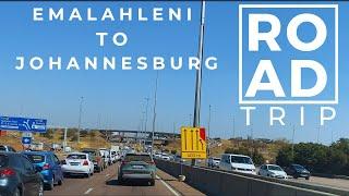 Driving from eMalahleni to Johannesburg | Mpumalanga, South Africa |