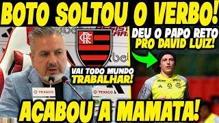 ZÉ BOTO METEU O PÉ NA PORTA, “NÃO ADIANTA FICAR PUT*” NÃO VIAJA MAIS NINGUÉM NO FLAMENGO!