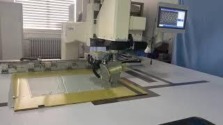 Testing Rotating Head Sewing Machine