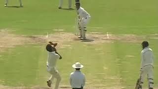 Waseem Bashir - Fast Bowler from Kashmir bowled lethal #youtube #cricket #fastbowling