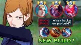 GOODBYE CRIT MELISSA!! THIS NEW BUILD TOTALLY DESTROYED ENEMIES ON MYTHICAL GLORY SOLO RANKED!!