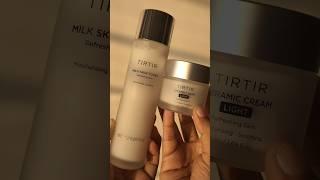 Tirtir Milk Skin Toner & Ceramic Cream Light #tirtir #yt #shorts #skincare #ytshort